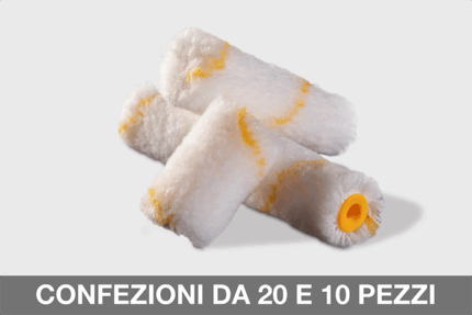 MINI RULLO GIRPAINT - pennelli e rulli professionali per imbianchini, decoratori, cartongessisti, pittori, artisti e amanti del fai da te