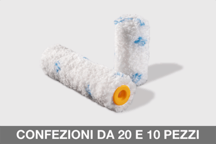 MINI RULLO STARS - pennelli e rulli professionali per imbianchini, decoratori, cartongessisti, pittori, artisti e amanti del fai da te